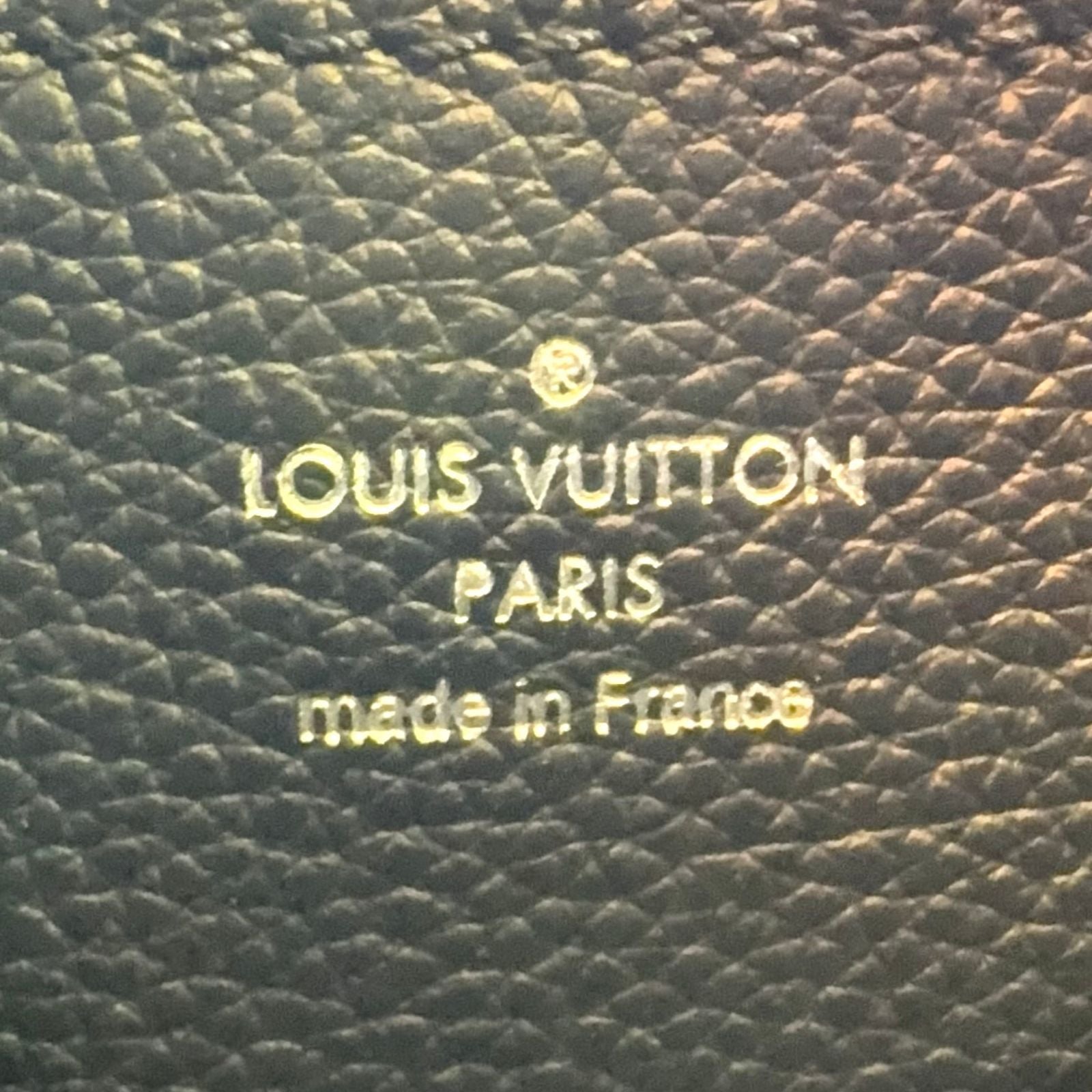 Louis Vuitton Monogram Mahinamuria Mahina 2-Way Shoulder Leather Calf Black — view 6