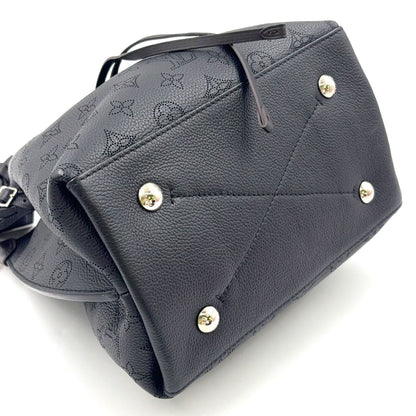 Louis Vuitton Monogram Mahinamuria Mahina 2-Way Shoulder Leather Calf Black — view 7