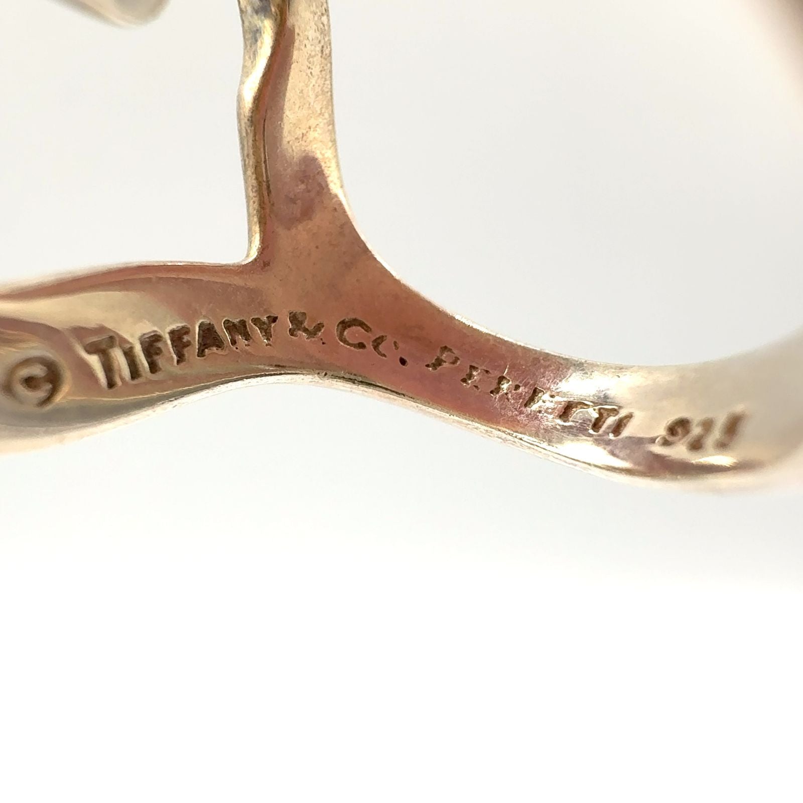 Tiffany & Co Open Silver Ring — view 4