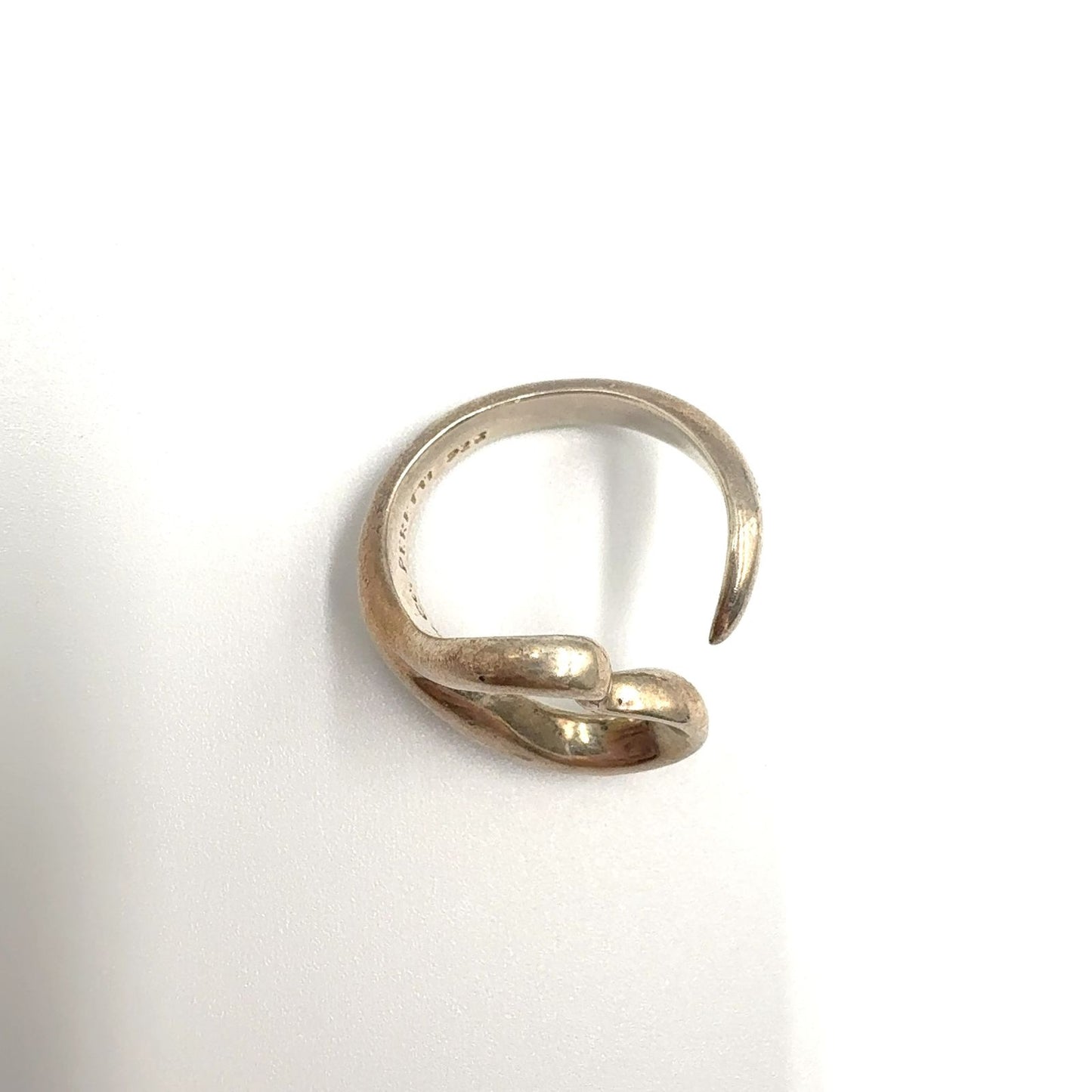 Tiffany & Co Open Silver Ring — view 3