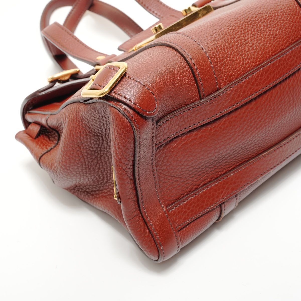 Prada Shoulder Bag Tote Leather — view 5