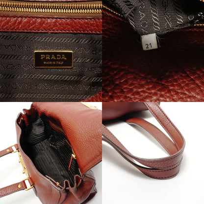 Prada Shoulder Bag Tote Leather — view 9