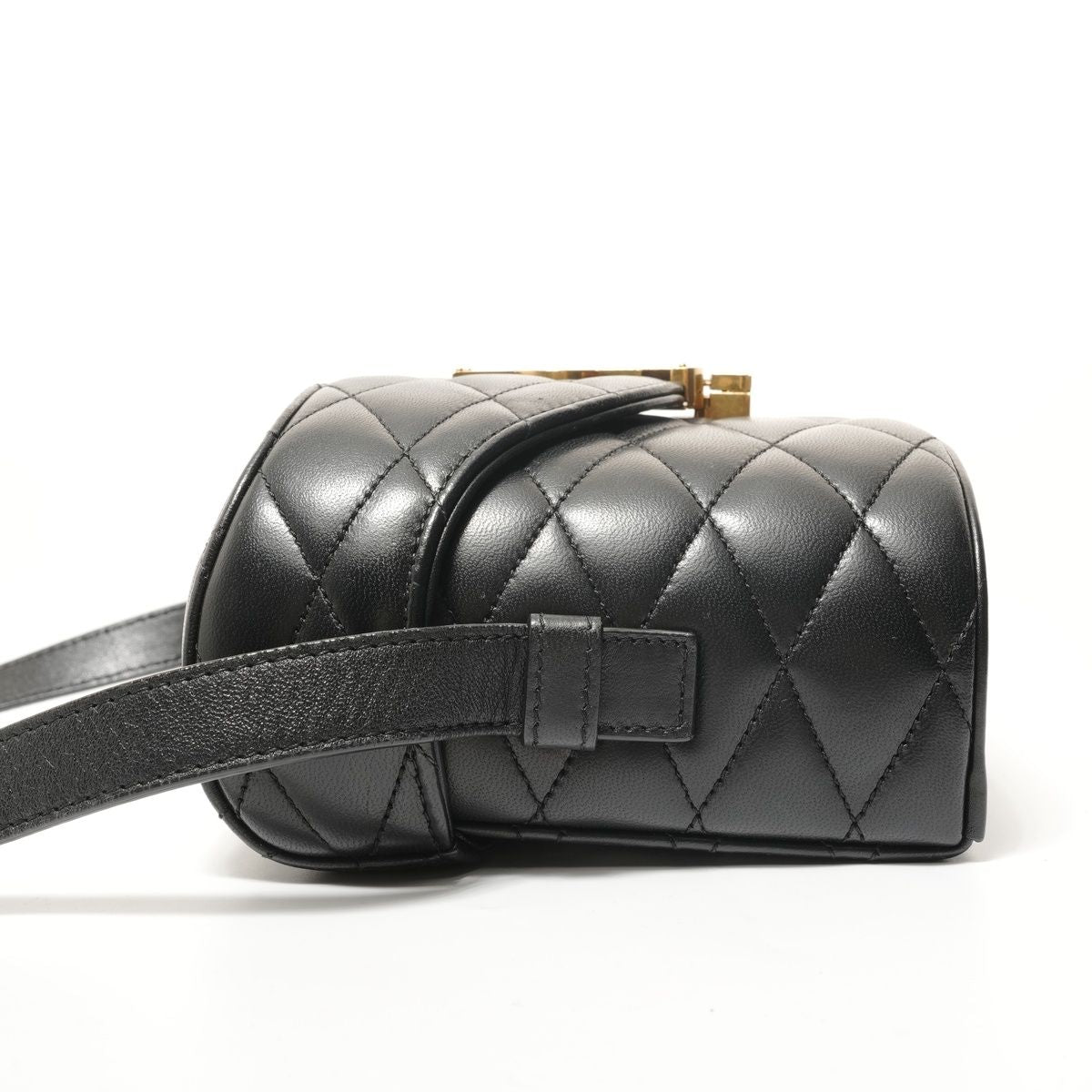 Saint Laurent Yves Shoulder Bag June Cassandra Quilted Leather — view 3