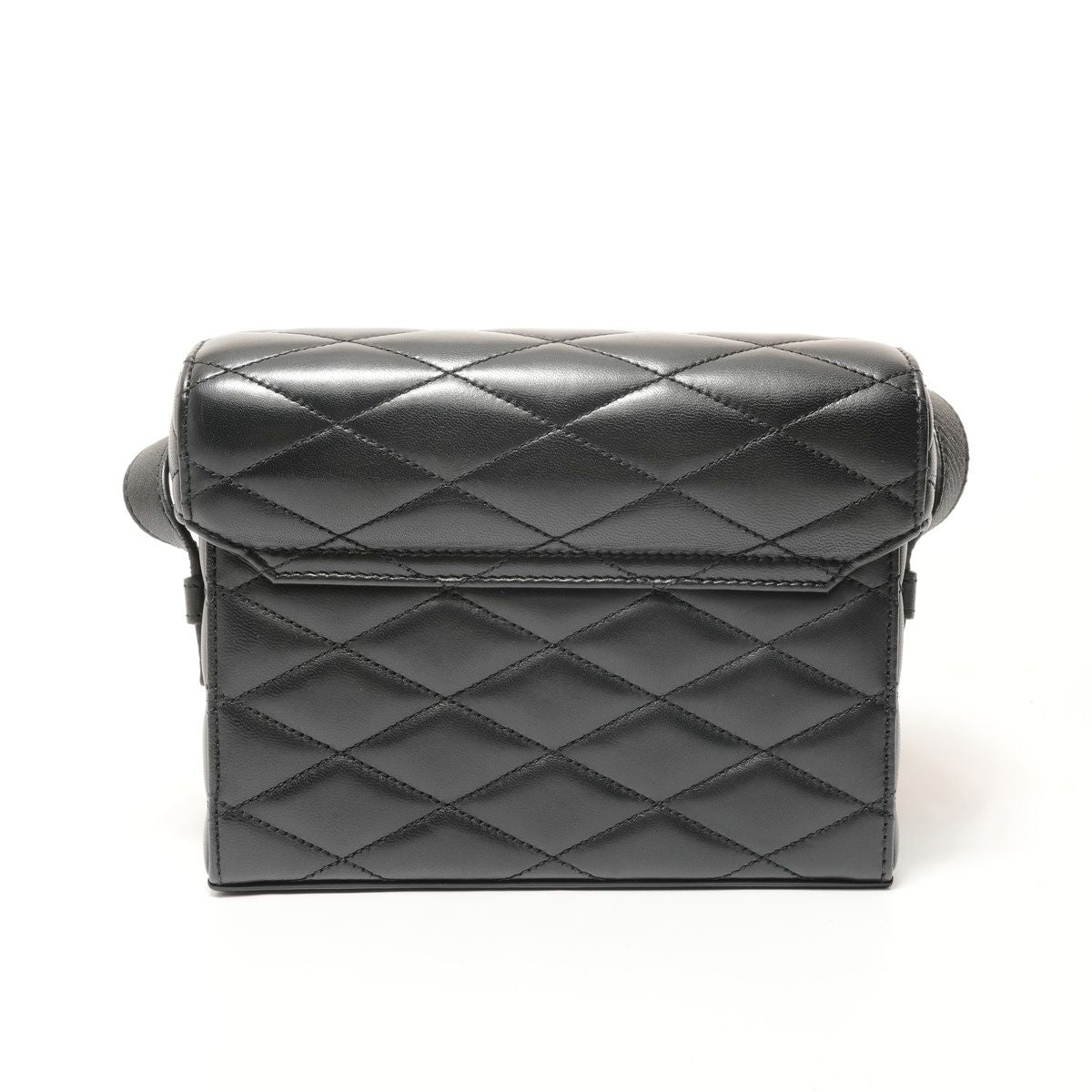 Saint Laurent Yves Shoulder Bag June Cassandra Quilted Leather — view 2