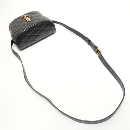 Saint Laurent Yves Shoulder Bag June Cassandra Quilted Leather — view 8