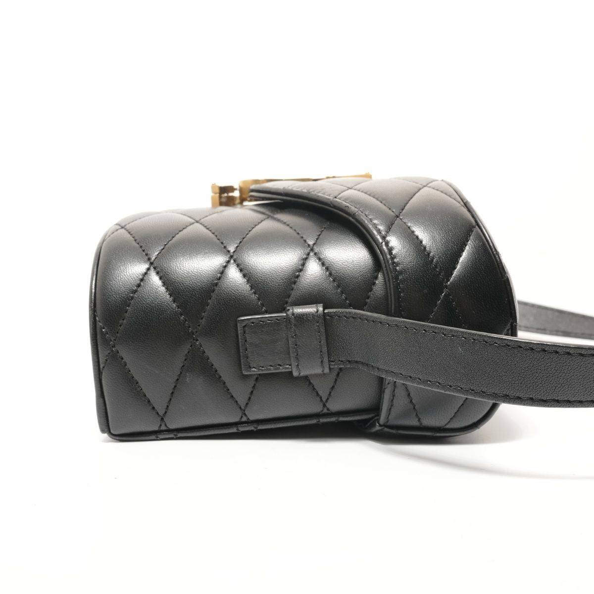 Saint Laurent Yves Shoulder Bag June Cassandra Quilted Leather — view 4