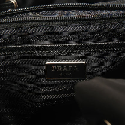 Prada Backpack Nylon Studs Leather — view 9