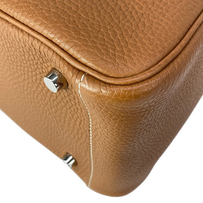 Hermes Shoulder Bag Lindy 26 Gold Silver — view 7