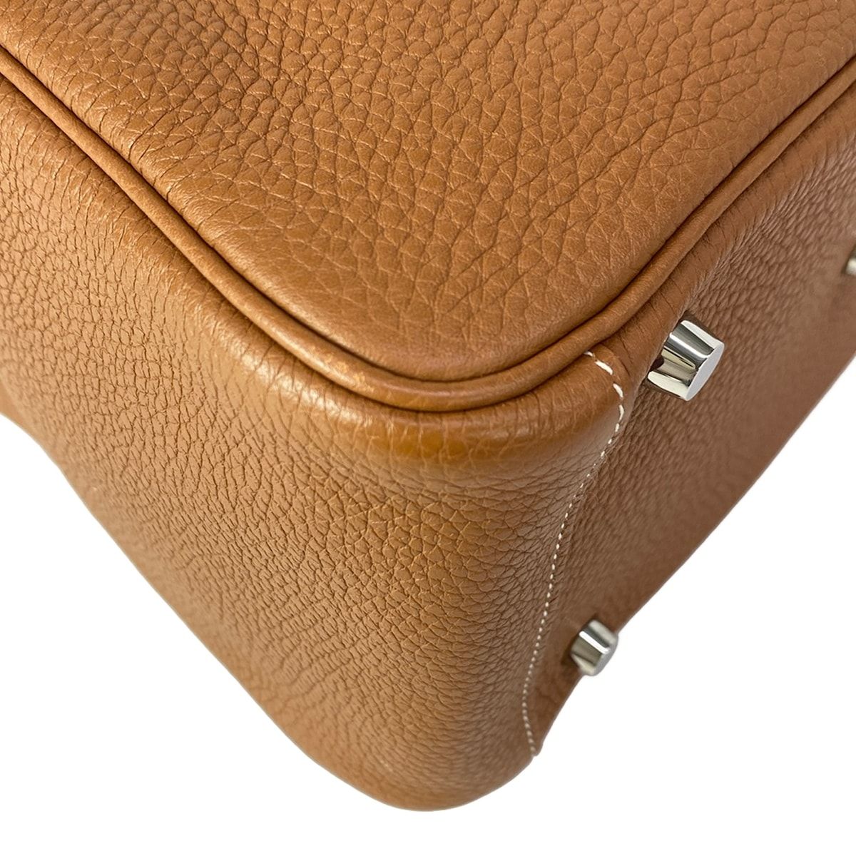 Hermes Shoulder Bag Lindy 26 Gold Silver — view 8