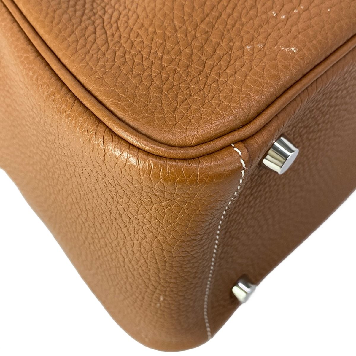 Hermes Shoulder Bag Lindy 26 Gold Silver — view 6