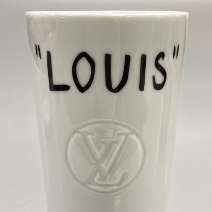 Louis Vuitton Tableware Cup LV Tapestry White Multi Cup Floral Monogram Canvas — view 4