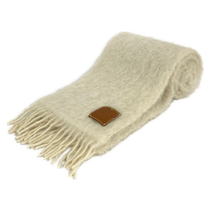 Loewe Scarf Ivory Wool