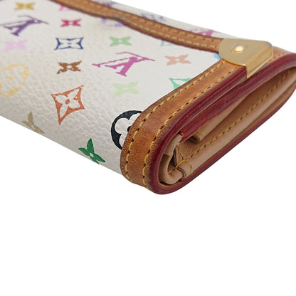 Louis Vuitton Coin Case Porte-Monnaie Pla Monogram Multicolor Blanc — view 9