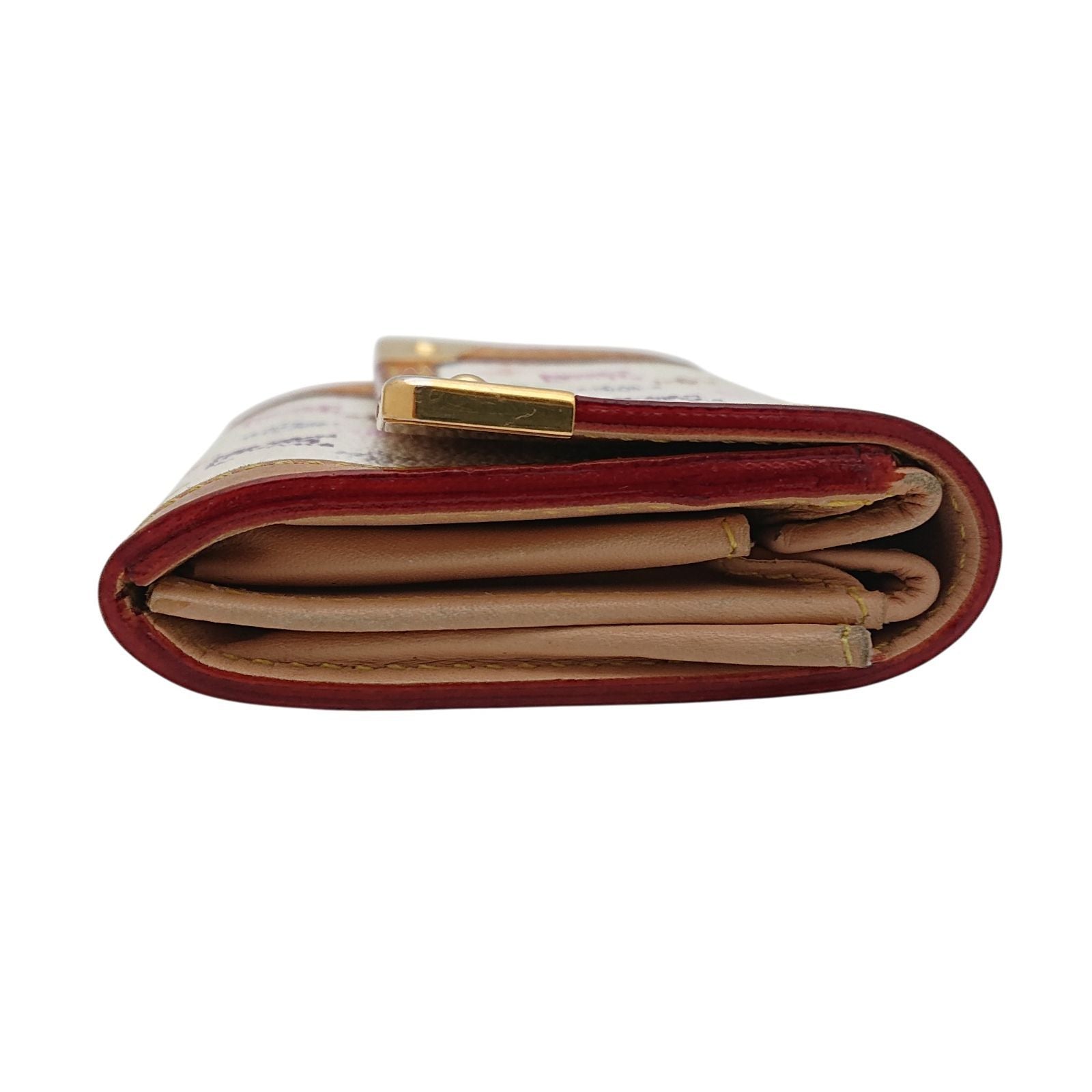 Louis Vuitton Coin Case Porte-Monnaie Pla Monogram Multicolor Blanc — view 3