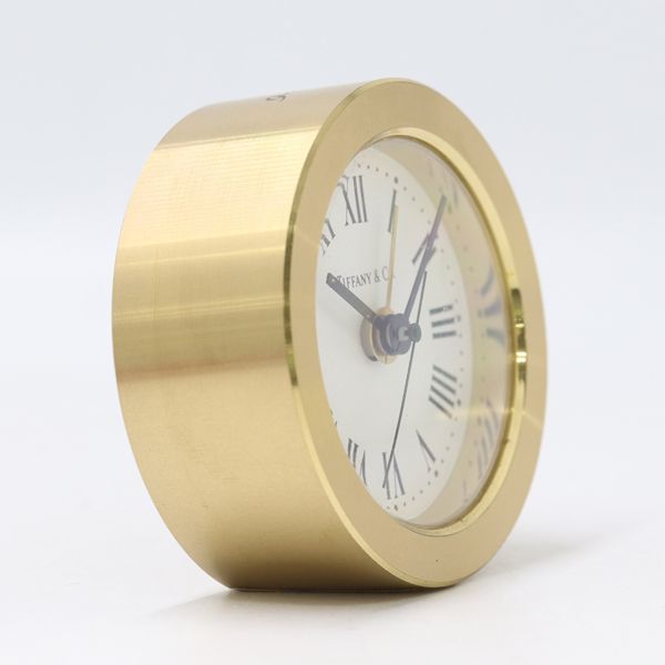 Tiffany & Co Travel Watch Quartz White Dial Table Clock Mtm — view 2