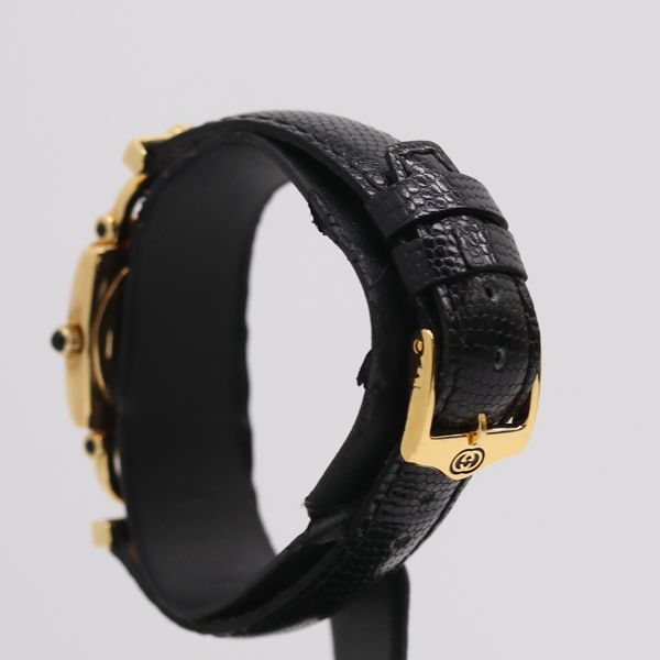 Gucci Horsebit Quartz Black Dial Watch Nam — view 3
