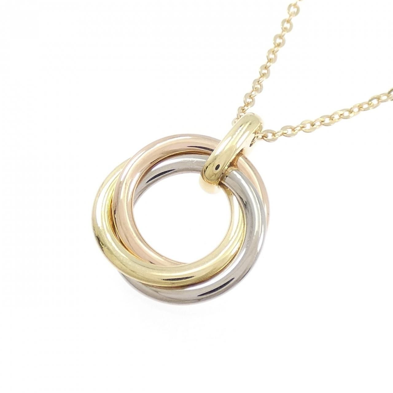 Cartier Trinity Necklace Gold — view 3