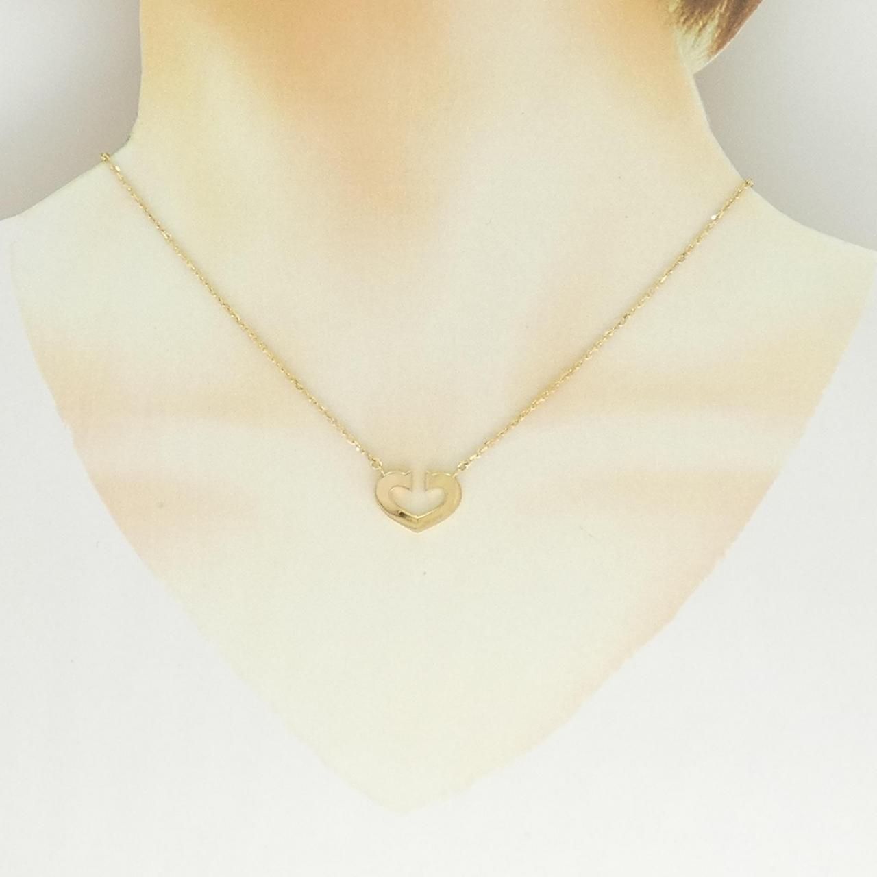 Cartier C Necklace Gold — view 5