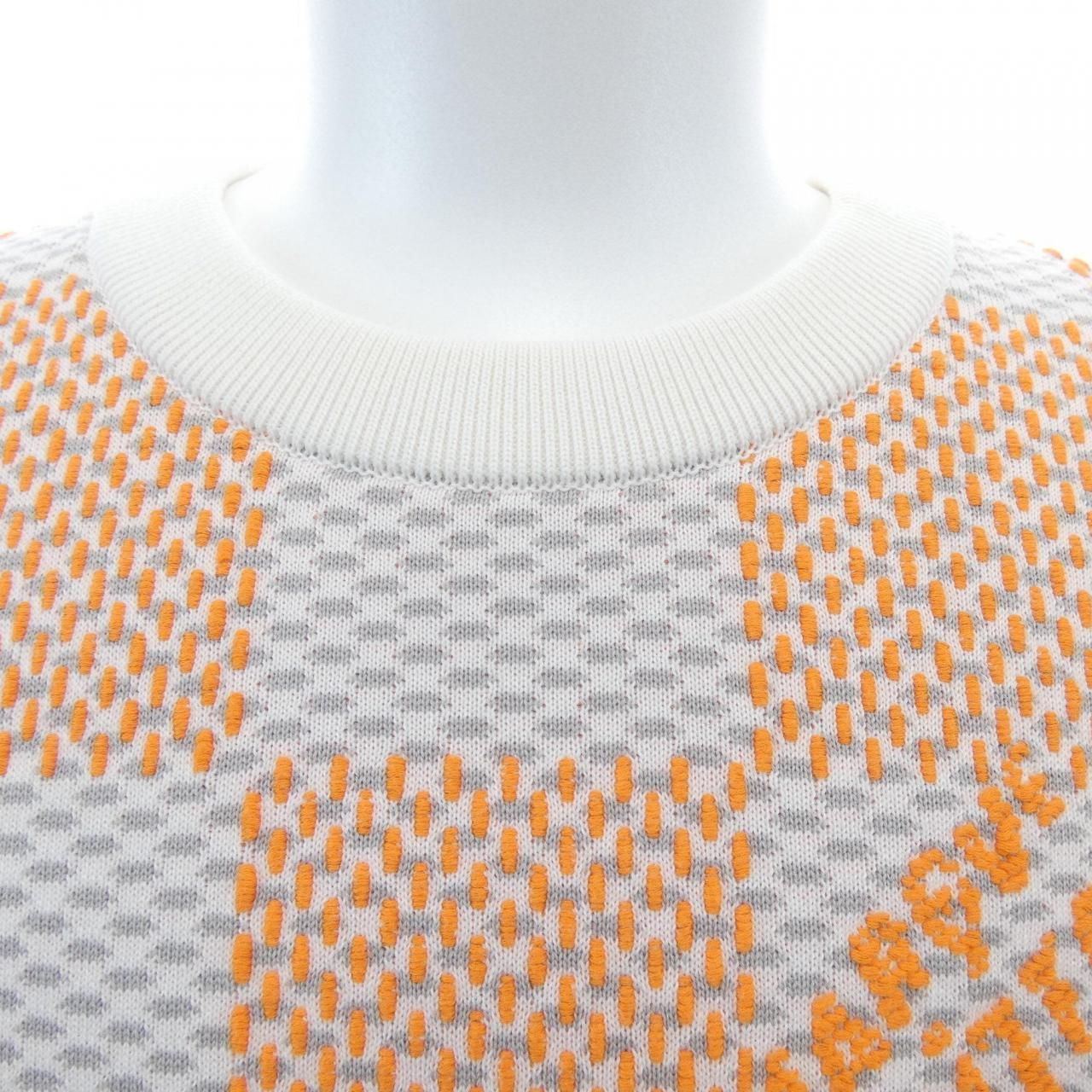 Louis Vuitton Damier Jagade Cotton Pullover Knit Sweater — view 5