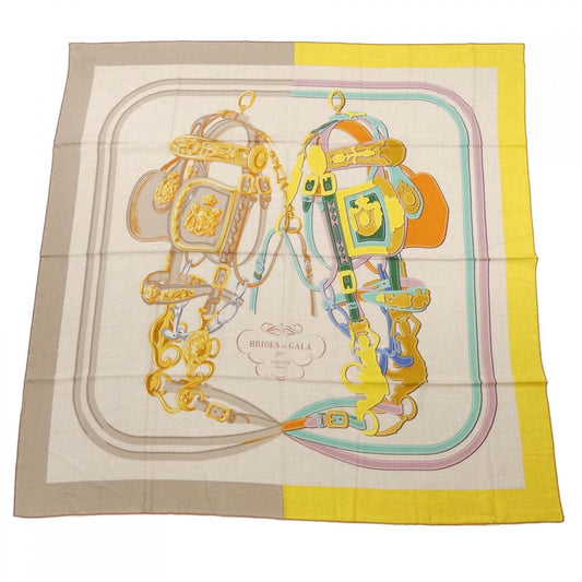 Hermes Brides de Gala Applique Pique Carre Shawl Scarf