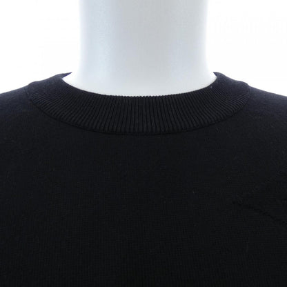 Louis Vuitton Monogram Long Sleeve Cotton Crew Neck Knit Sweater — view 5
