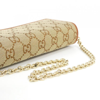 Gucci Chain Shoulder Bag Beige — view 7