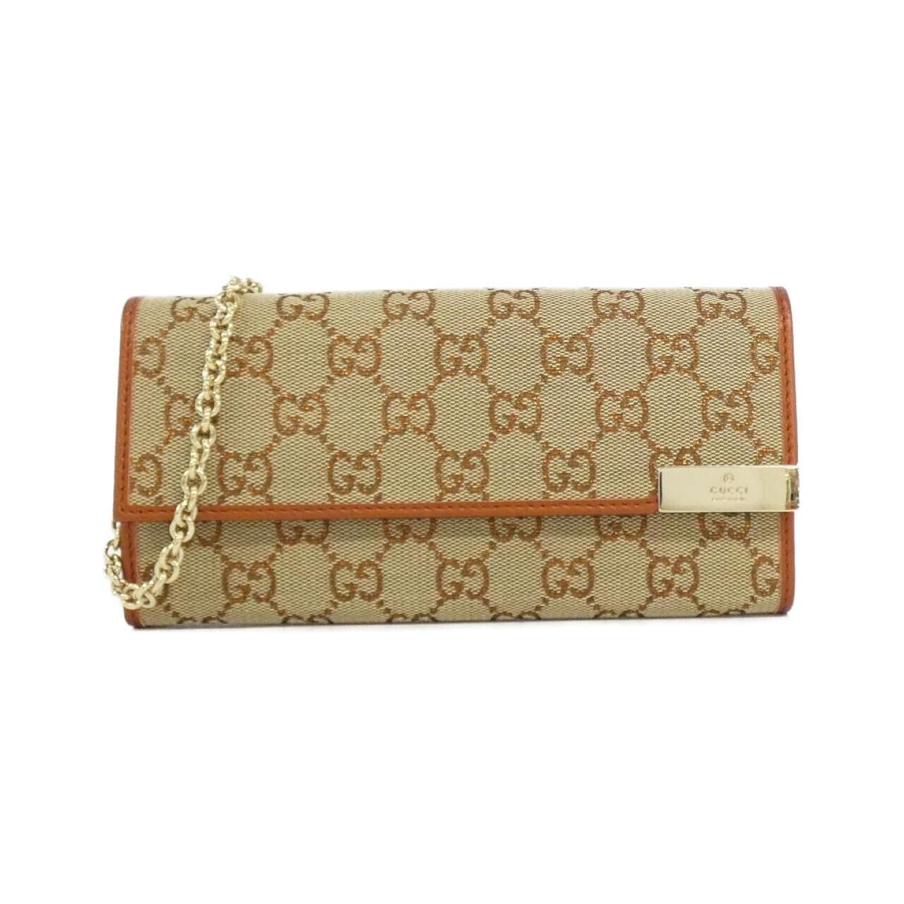 Gucci Chain Shoulder Bag Beige