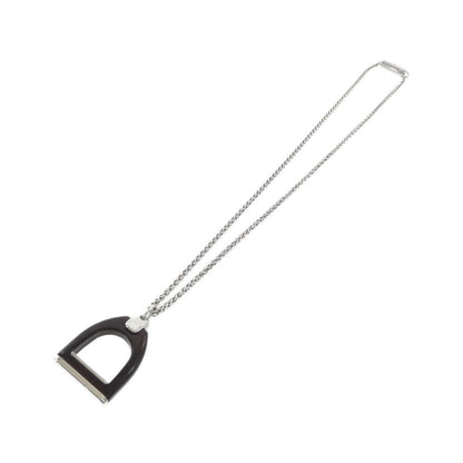 Hermes Etrier Vulcanium Necklace — view 2