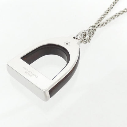 Hermes Etrier Vulcanium Necklace — view 3