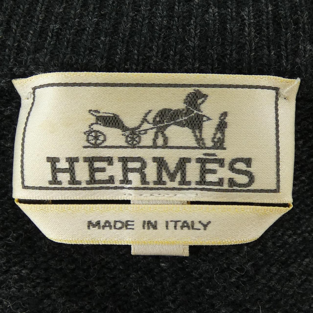 Hermes Knit Sweater Gray — view 4