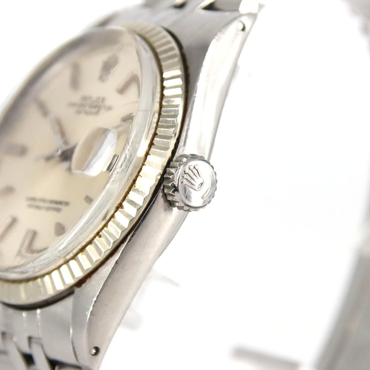 Rolex Datejust Automatic Watch Silver — view 4