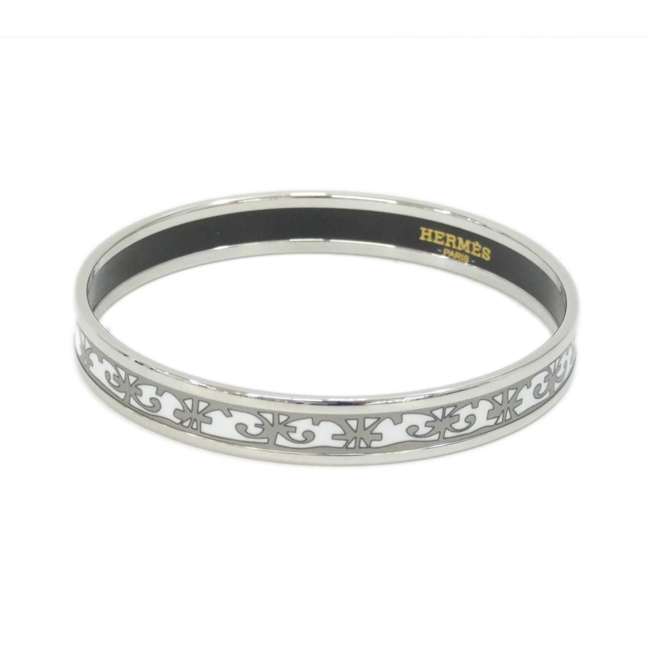 Hermes Bangle Bracelet Silver