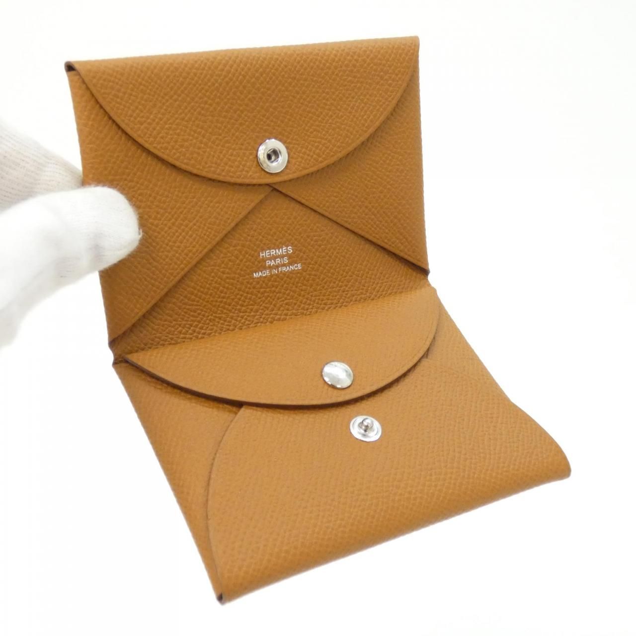 Hermes Calvi Duo Coin Case — view 2