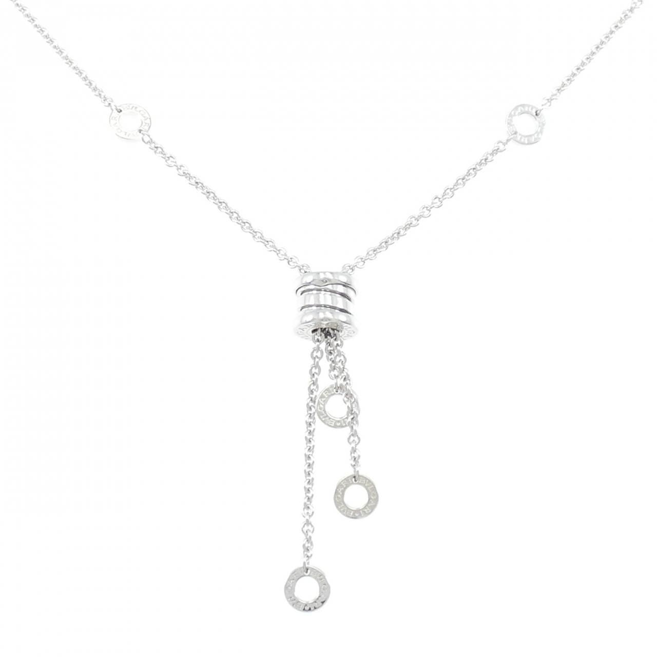 Bvlgari Plain Necklace White Gold