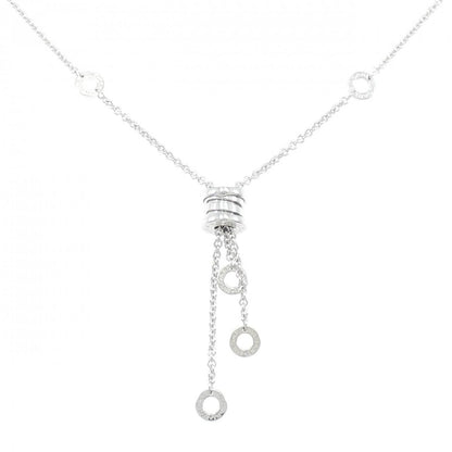 Bvlgari Plain Necklace White Gold