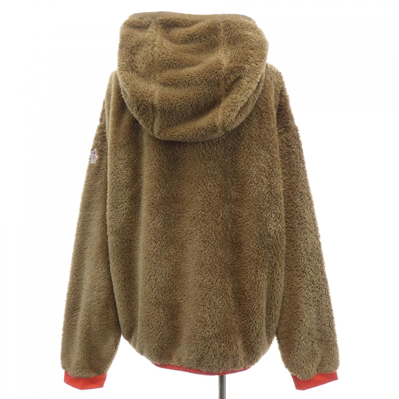 Moncler Grenoble Hoodie Brown — view 2