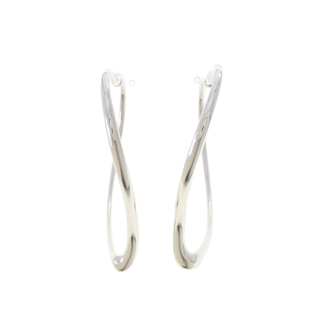 Tiffany & Co Open Hoop Earrings — view 2