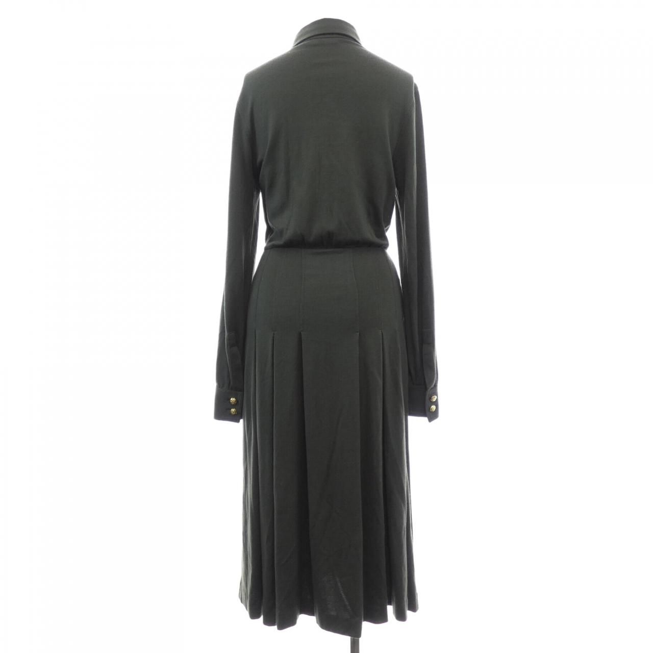Celine Dress Green — view 2