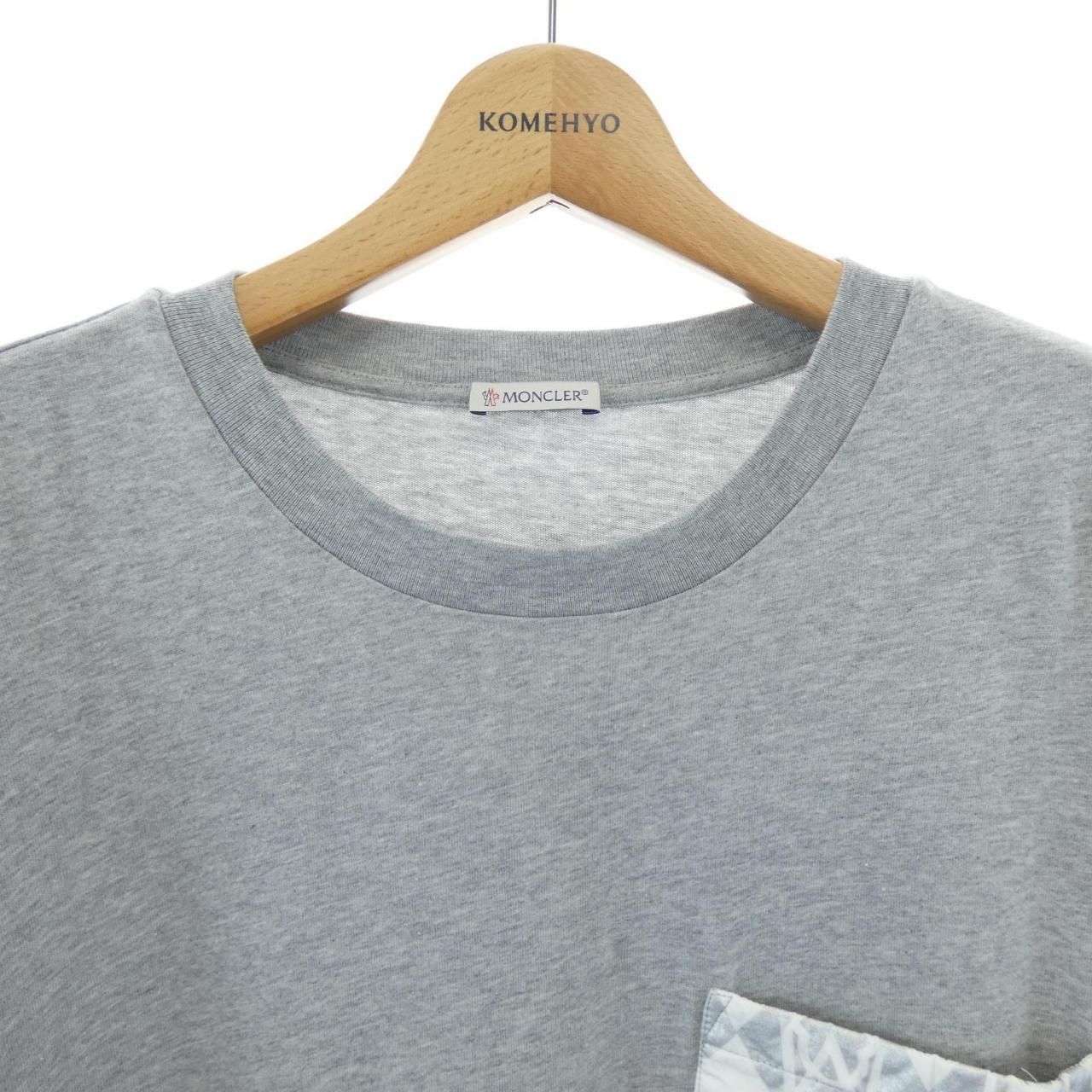 Moncler T-Shirt Gray — view 5