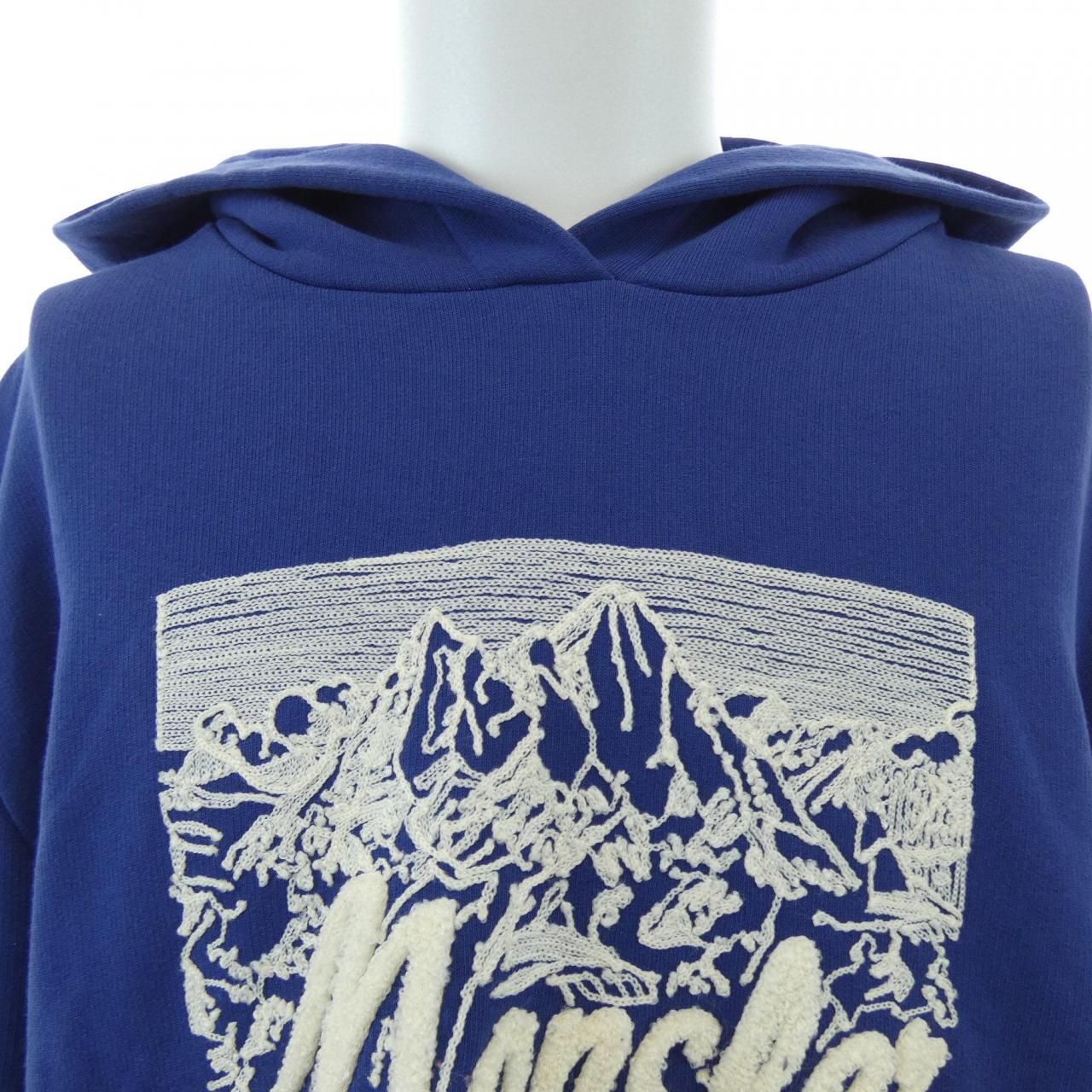 Moncler Hoodie Blue — view 5