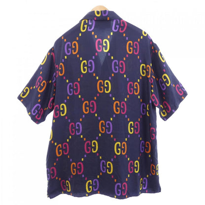 Gucci Jumbo GG Silk Bowling Shirt Zajoz — view 2