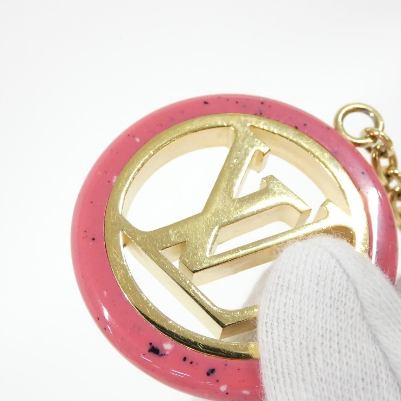 Louis Vuitton Key Holder Color Line Key Ring — view 4
