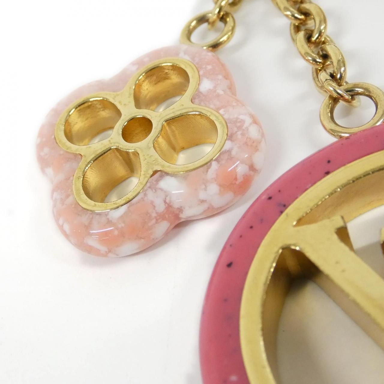 Louis Vuitton Key Holder Color Line Key Ring — view 3