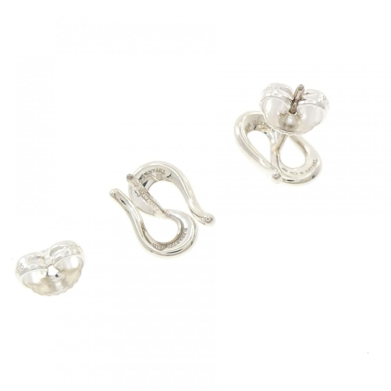 Tiffany & Co Open Wave Earrings — view 3