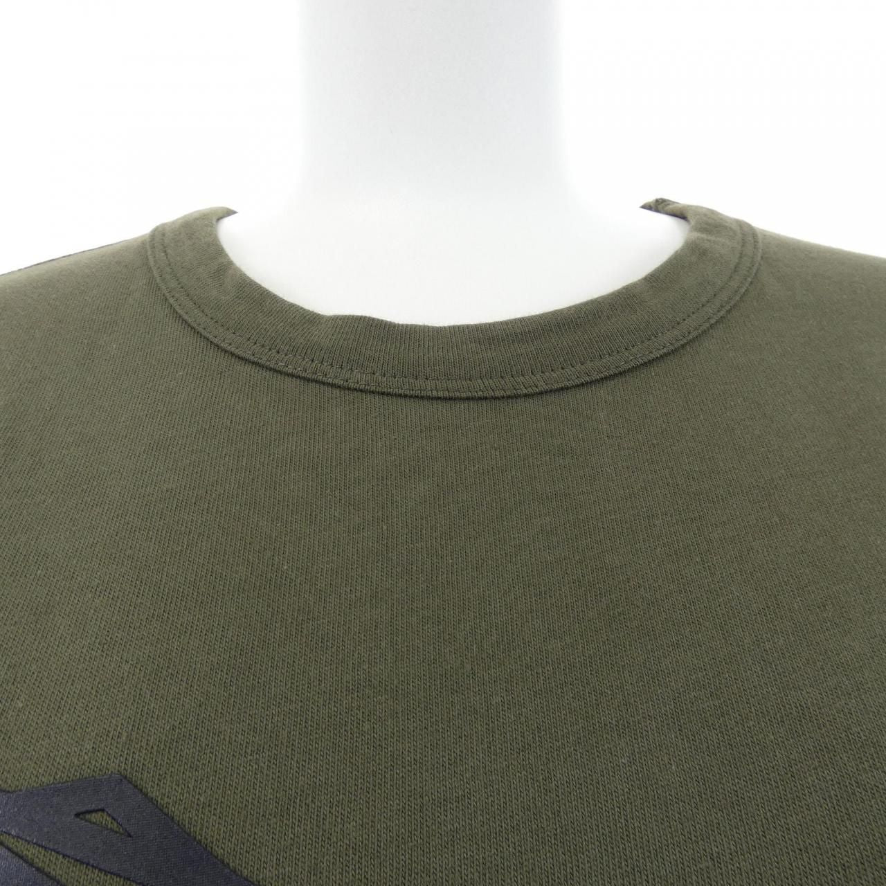 Moncler T-Shirt Khaki — view 6