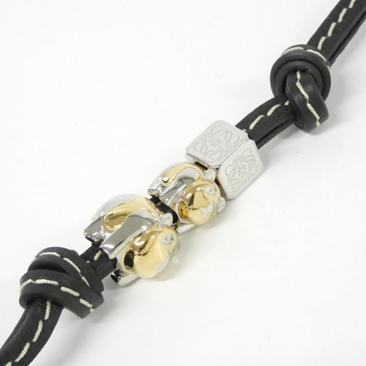 Loewe Bag Charm Keychain & Charms Black — view 2