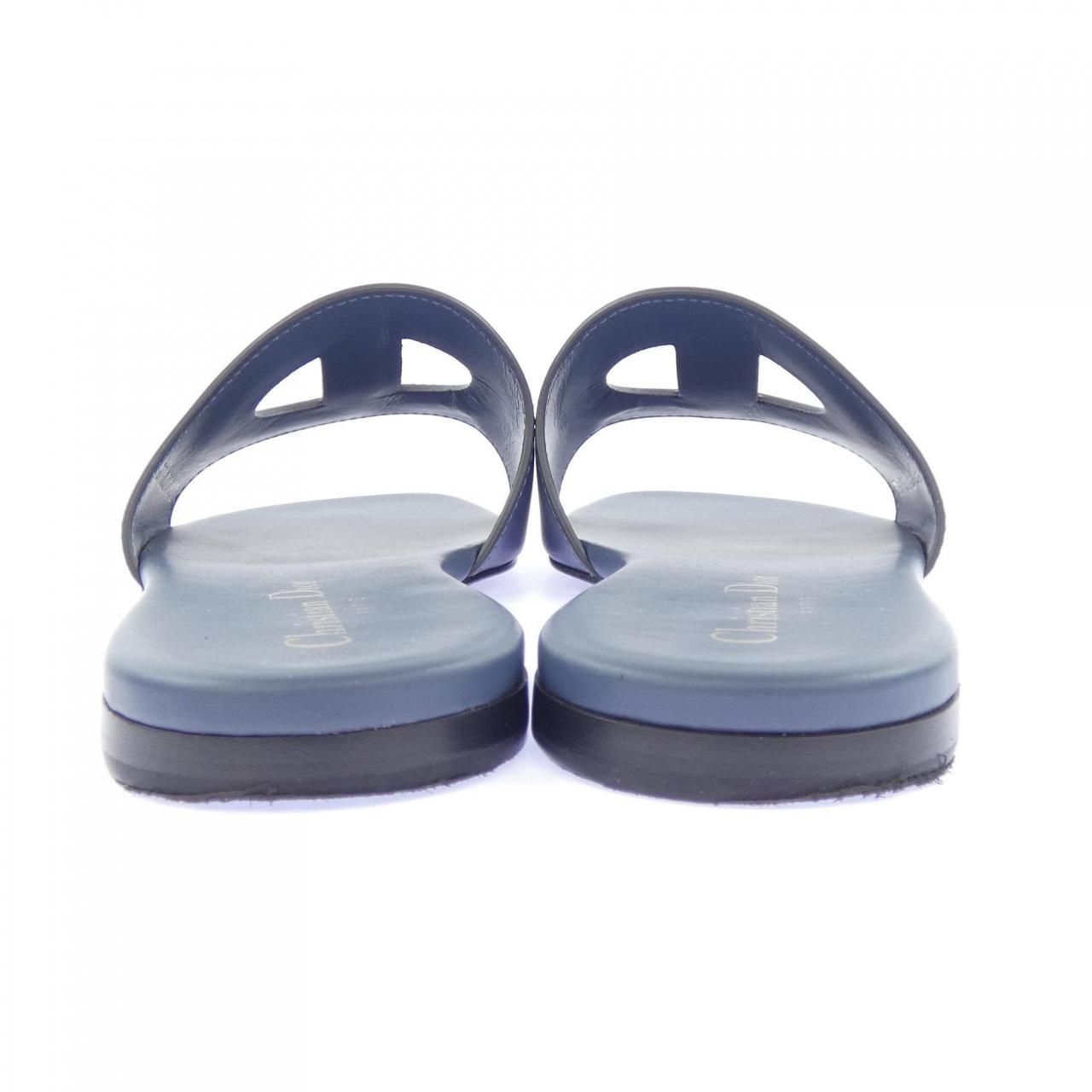 Dior Calfskin D-club Slide Sandals — view 5