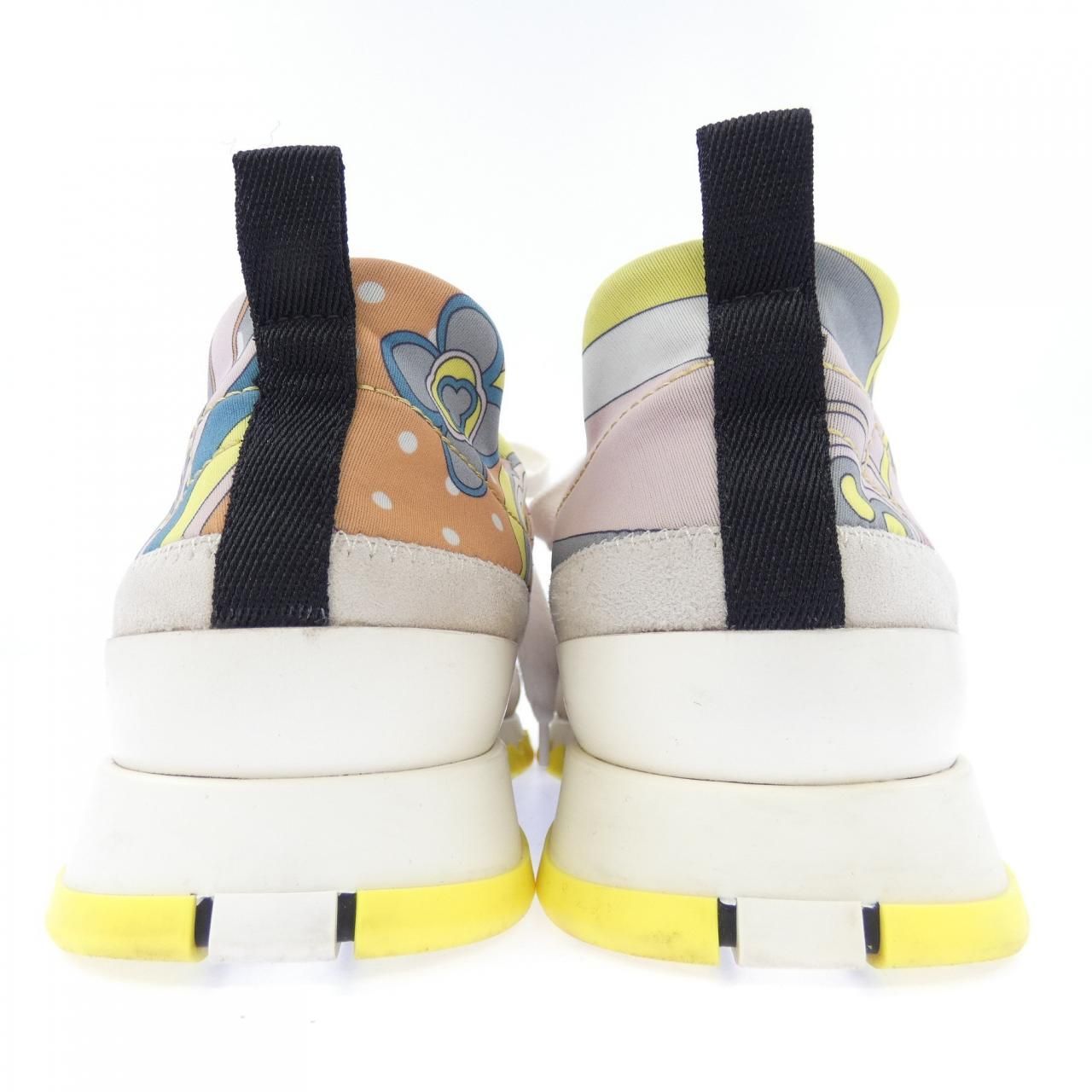 Hermes Stadium Sneakers Gray — view 5