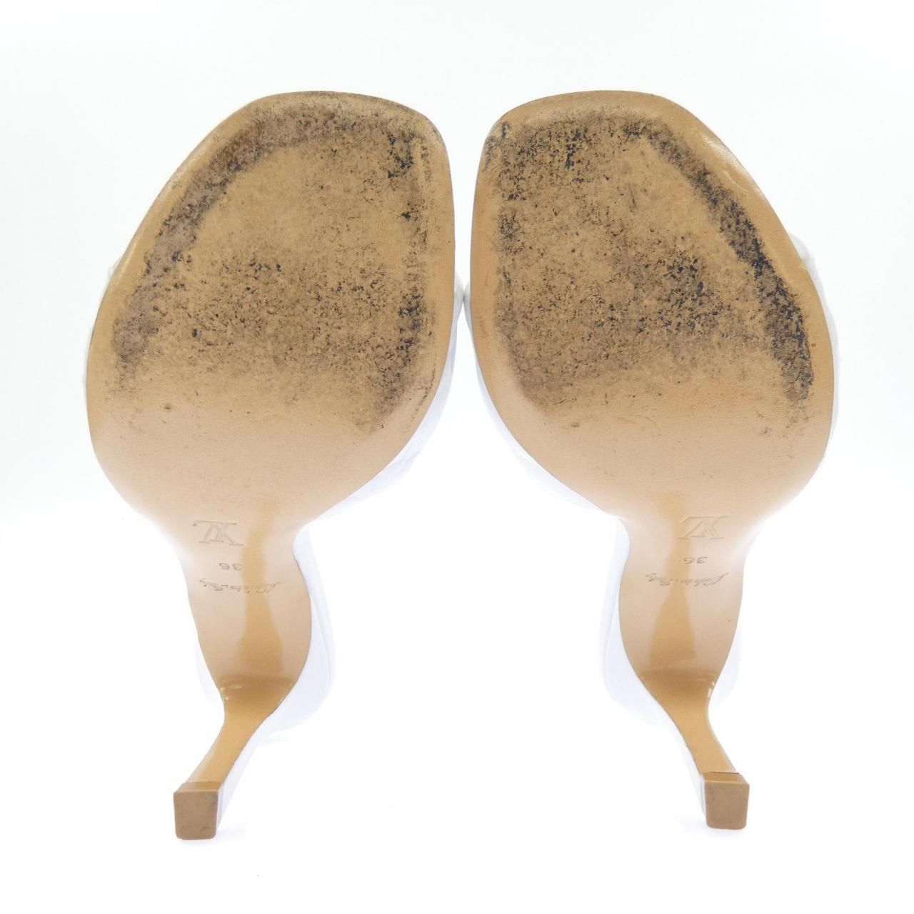 Louis Vuitton Monogram Embossed Revival Line Sandals — view 4