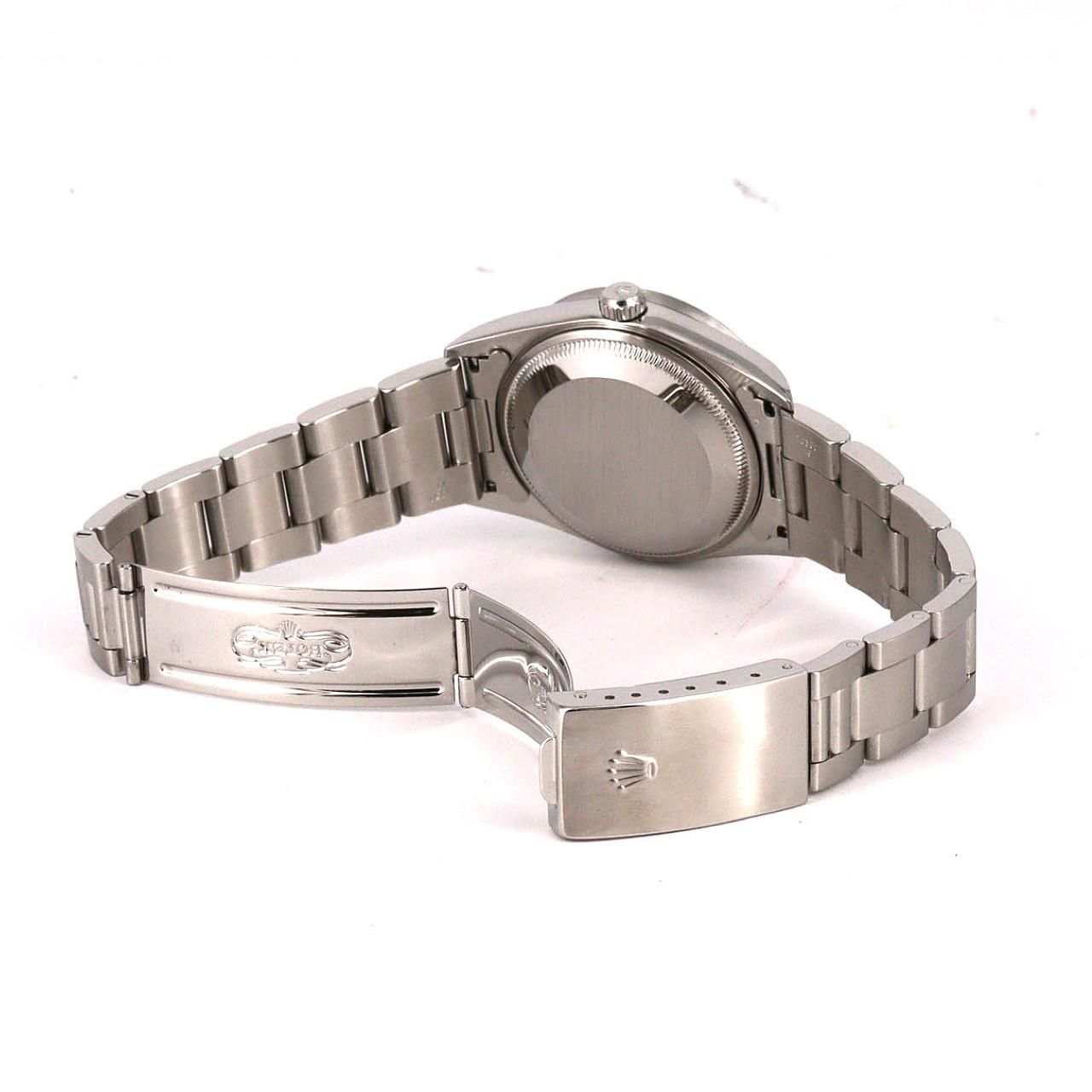 Rolex Oyster Perpetual Date SS Automatic Winding Number Watch — view 7